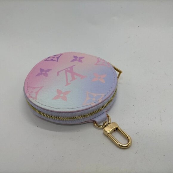 Louis Vuitton LV Coin Case On The Go Spring Sunset Pink Monogram 499-042425 - Picture 4 of 9